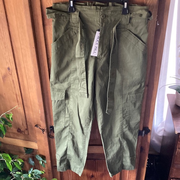 Alex Mill army olive size 8 - Picture 3 of 5